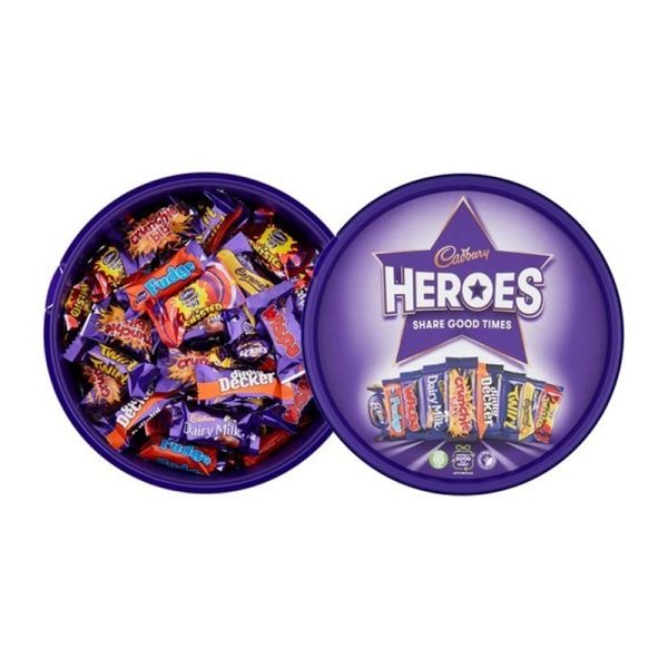 Шоколадные конфеты Cadbury Heroes Chocolate 600 грамм