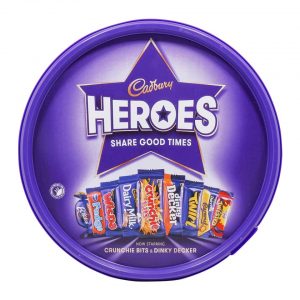 Шоколадные конфеты Cadbury Heroes Chocolate 600 грамм