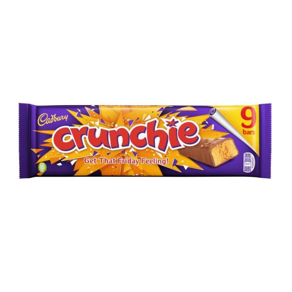 Батончики Cadbury Crunchie Bars 9 шт