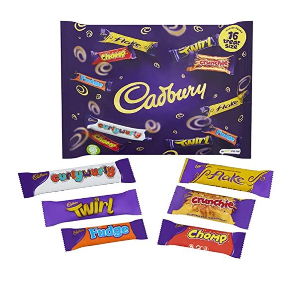 Батончики Cadbury Family Treatsize Chocolate Bag 216 грамм