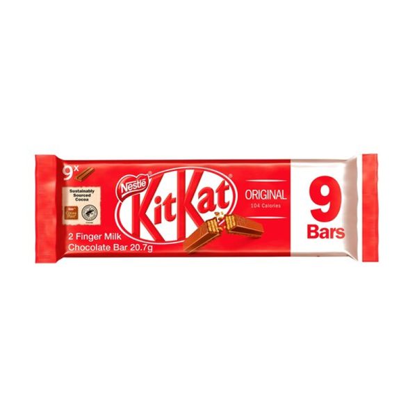 Батончики Kit Kat 2 Finger Milk Chocolate 9 шт