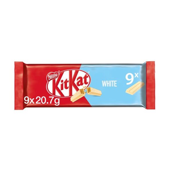 Батончики Kit Kat 2 Finger White Chocolate Wafer Bars 9 шт