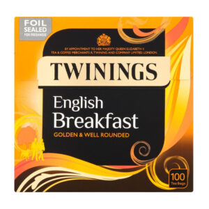 Чай Twinings English Breakfast 100 пакетиков