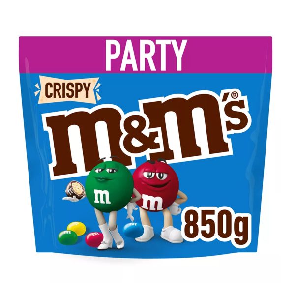 Драже M&Ms Bags Crispy 850 грамм