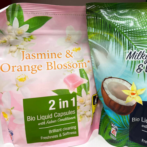 Капсулы для стирки 2 в 1 Jasmine & Orange Blossom 20 шт