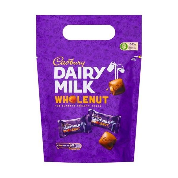 Конфеты Cadbury Dairy Milk Wholenut 350 грамм
