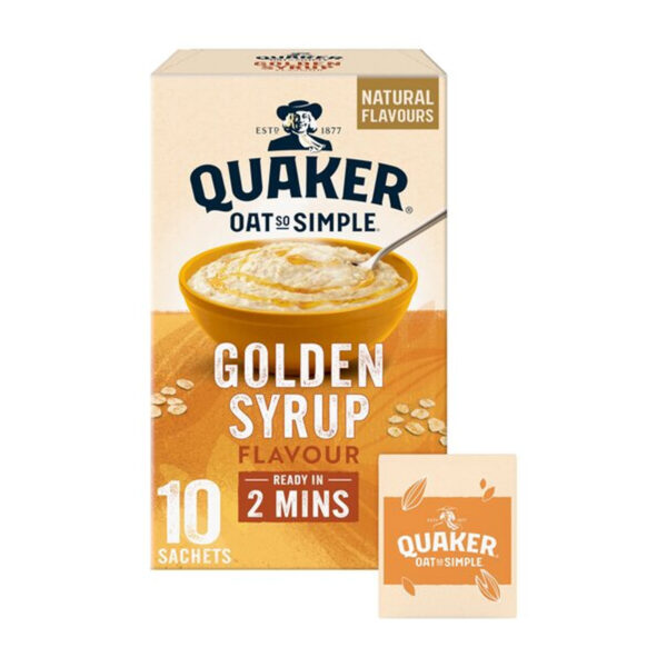 Овсяная каша So Simple Golden Syrup Porridge 10х36 грамм