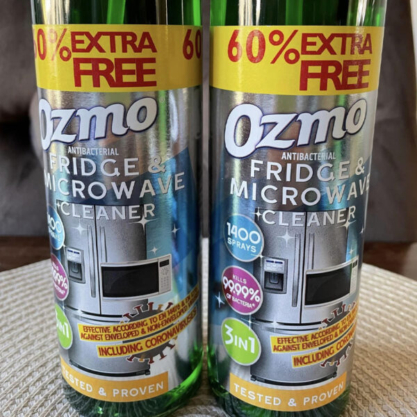 Ozmo cпрей для чистки холодильника и микроволновки