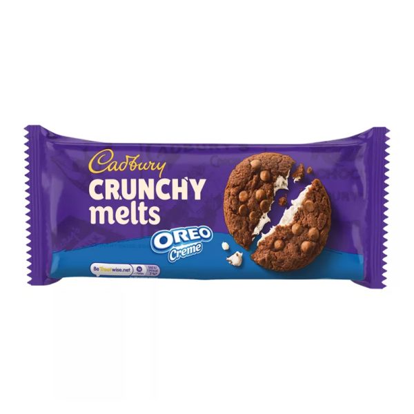 Печенье Cadbury Crunchy Melts Oreo Creme Chocolate Cookies
