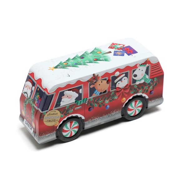 Печенье Christmas Camper Van Shortbread Biscuit Tin 300 грамм