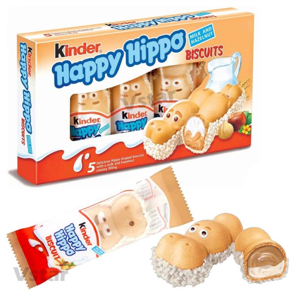Печенье Kinder Happy Hippo Milk Chocolate and Hazelnut
