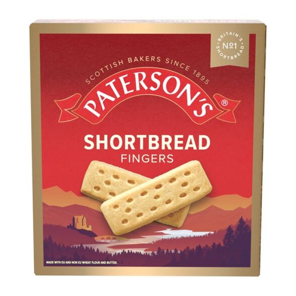 Печенье Paterson's Shortbread Fingers 300 грамм