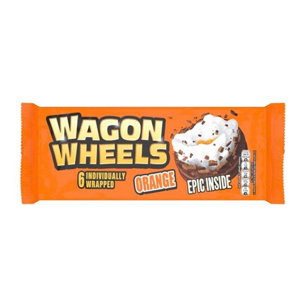Печенье Wagon Wheels Orange