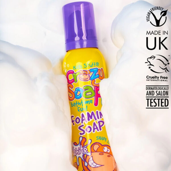 Пена-мусс для ванн Kids Stuff Crazy Foaming Soap Yellow