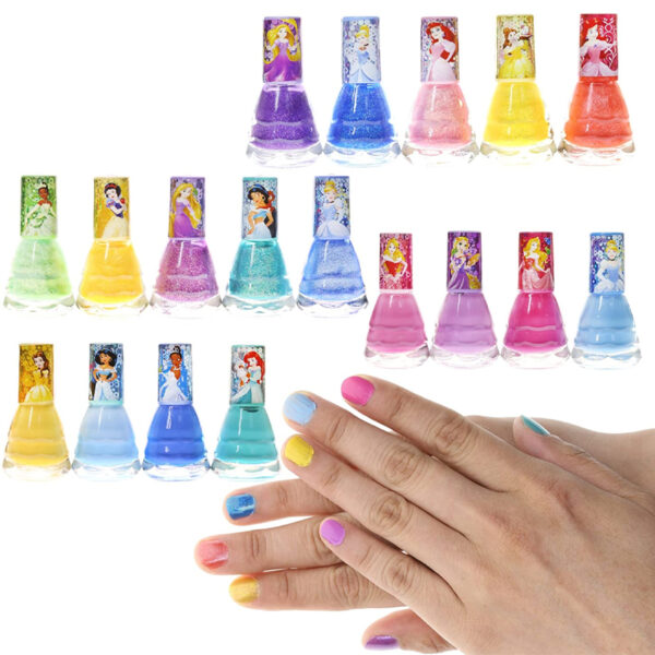 Подарочный набор лаков для ногтей Disney Princess