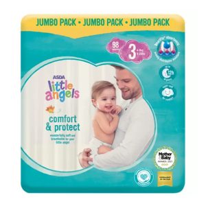 Подгузники Little Angels Comfort & Protect 98 шт Размер 3