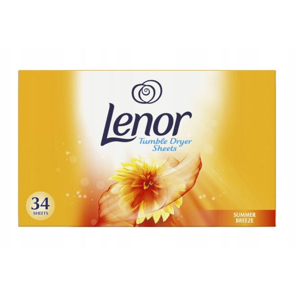 Салфетки для сушильной машины Lenor Summer Breeze 34 шт