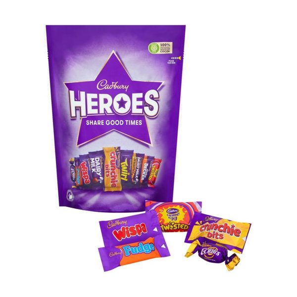 Шоколадные конфеты Cadbury Heroes Chocolate 357 грамм