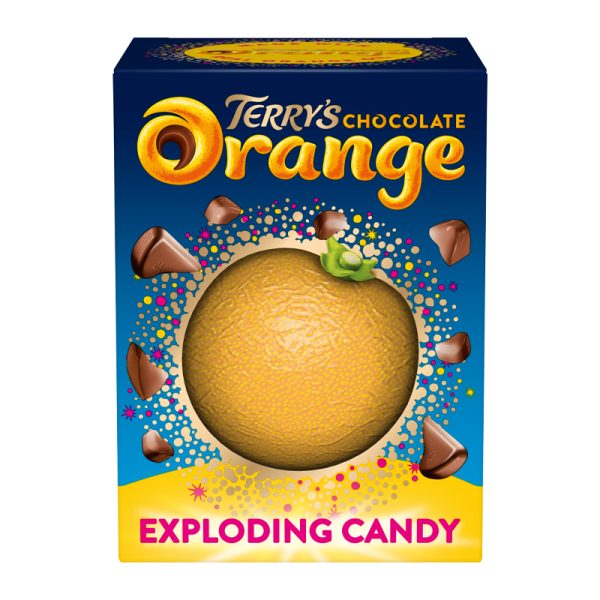 Шоколадный апельсин Chocolate Orange Exploding Candy