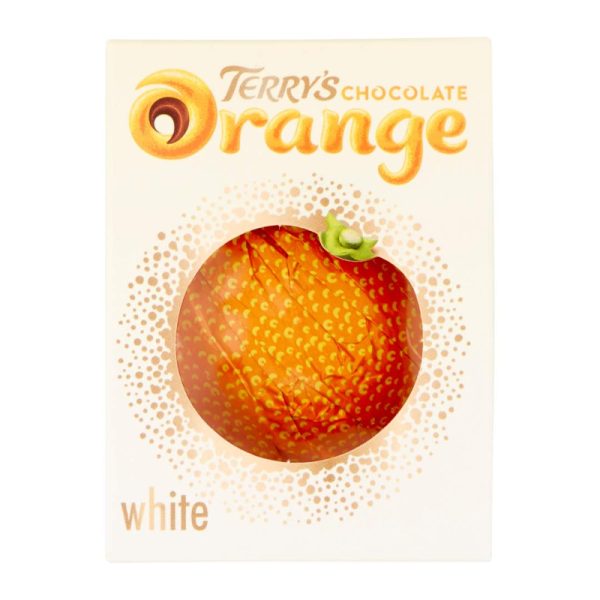 Шоколадный апельсин Terry's White Chocolate Orange