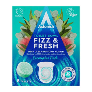 Таблетки для унитаза Astonish Fizz & Fresh Tabs Eucalyptus Fresh