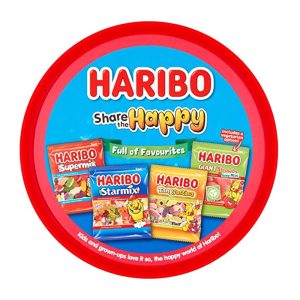 Жевательный мармелад Haribo Happy Share Gift Tub 600 грамм