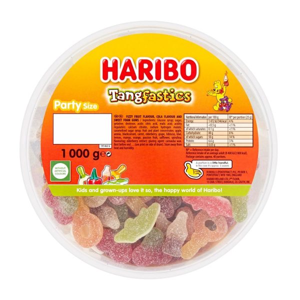 Жевательный мармелад Haribo Tangfastics 1 кг