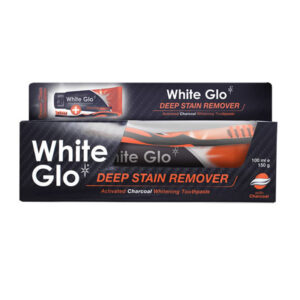 Зубная паста White Glo Charcoal Deep Stain Remover