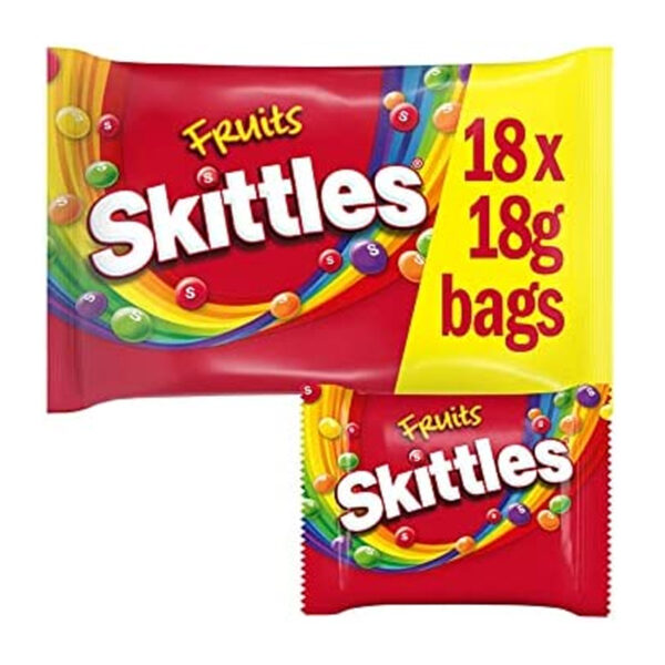 Драже Skittles Fruits Sweets Fun Size Bags