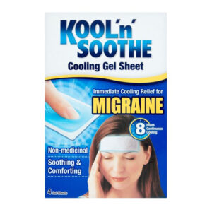 Гелевые патчи от мигрени Kool'n'soothe Migraine