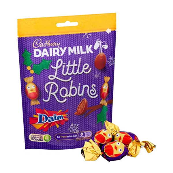 Конфеты Dairy Milk Little Robins Bag