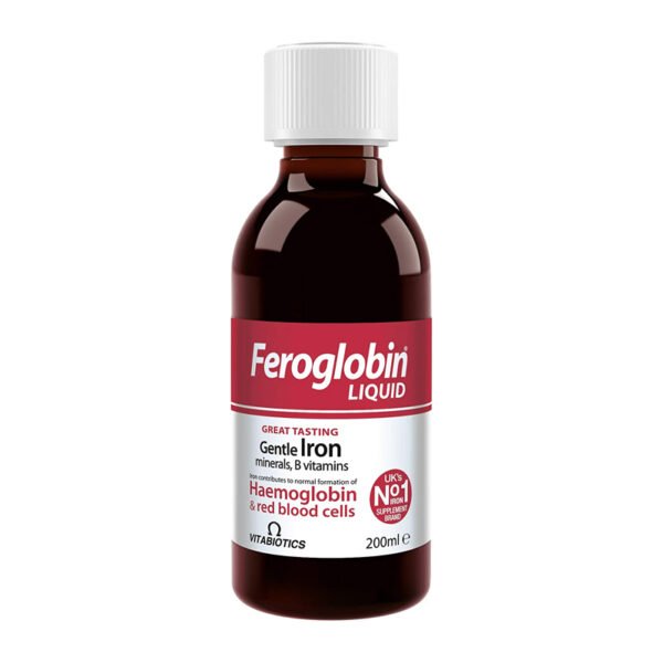 Витамины Vitabiotics Feroglobin Liquid 200 мл