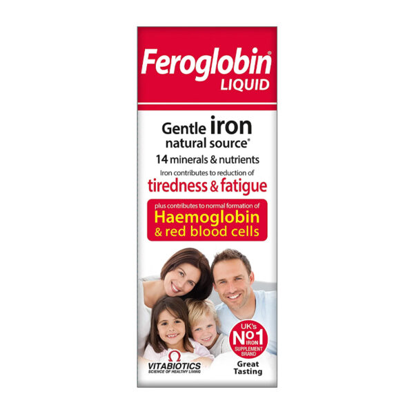 Витамины Vitabiotics Feroglobin Liquid 200 мл