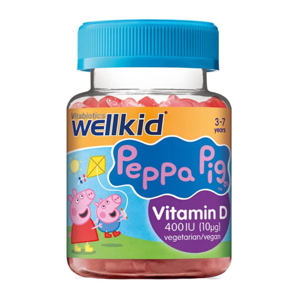 Витамины Vitabiotics Wellkid Peppa Pig Vitamin D 30 мягких желе