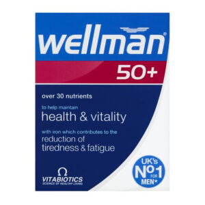 Витамины Vitabiotics Wellman 50+ 30 таблеток