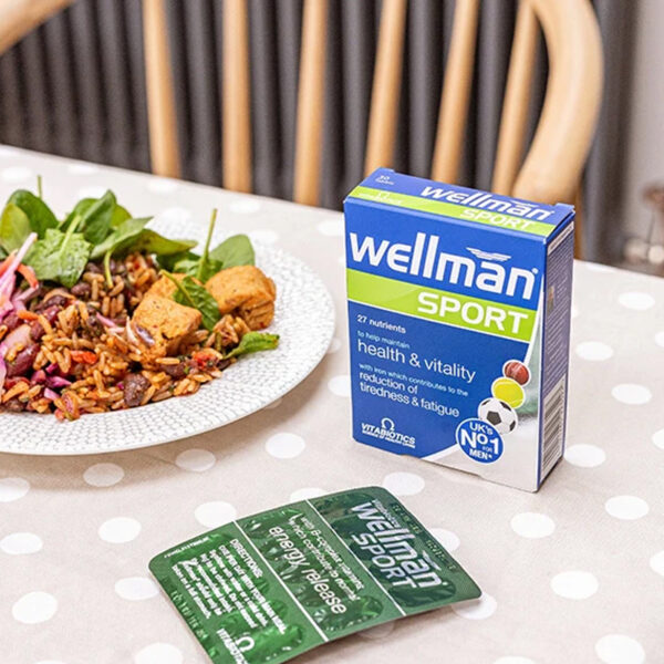 Витамины Vitabiotics Wellman Sport 30 таблеток