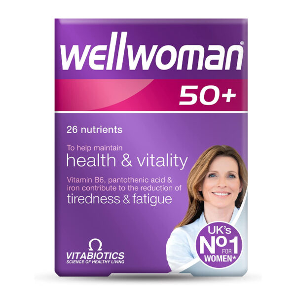 Витамины Vitabiotics Wellwoman 50+ 30 таблеток