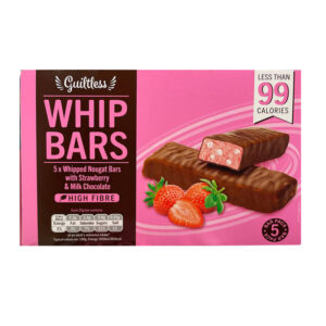 Батончики Guiltless Whip Bars Strawberry 5 шт