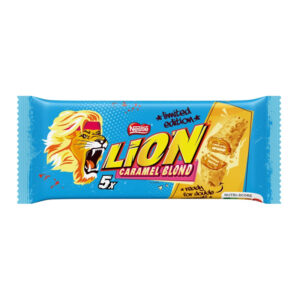 Батончики Lion Caramel Blond 5 шт