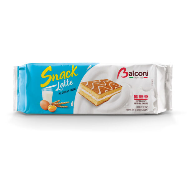 Бисквитные пирожные Balconi Snack Latte