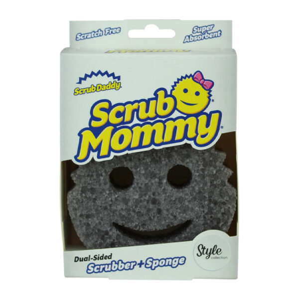 Губка Scrub Daddy Scrub Mommy Grey Dual Sided Scrubber