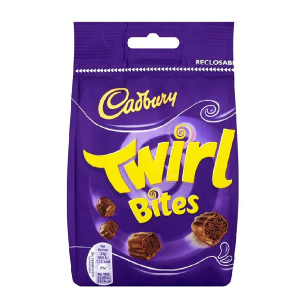 Конфеты Cadbury Twirl Bites 109g