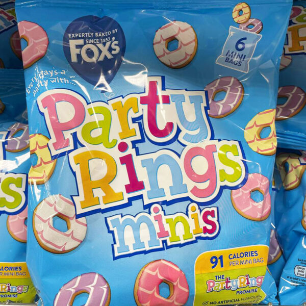 Печенье Fox's Mini Party Rings 6x21g