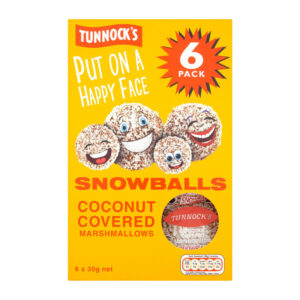Пирожные Tunnock's Snowballs Coconut Covered Marshmallows 6 шт