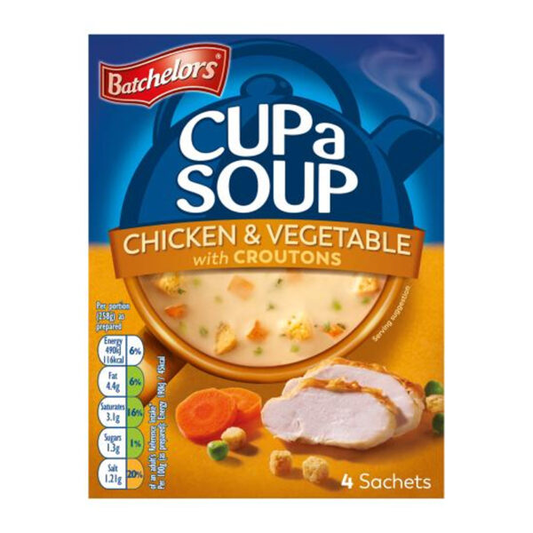 Суп быстрого приготовления Batchelors Cup a Soup Chicken & Vegetable 4 шт