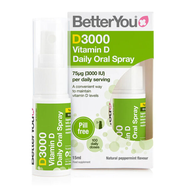 Витамины BetterYou D3000 Vitamin D Oral Spray