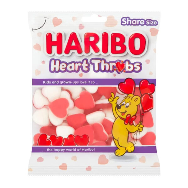 Жевательный мармелад Haribo Heart Throbs 160g