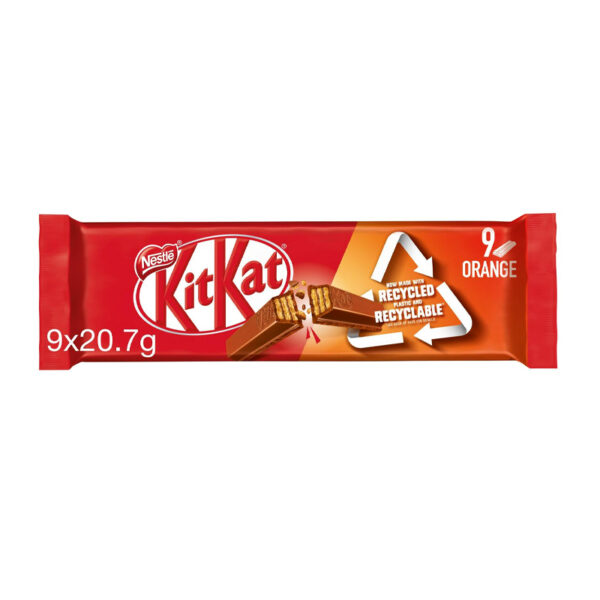 Батончики Kit Kat 2 Finger Orange Chocolate Biscuit 9 шт