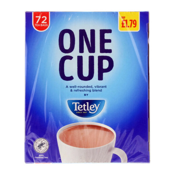 Чай Tetley One Cup 72 пакетика