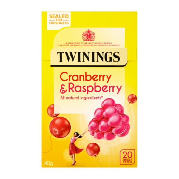 Чай Twinings Cranberry & Raspberry 20 пакетиков